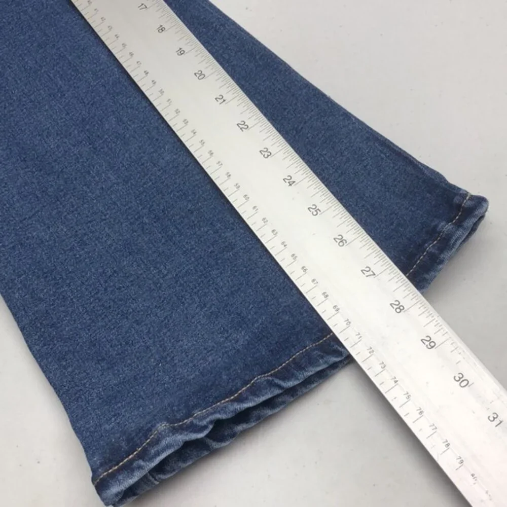 LIKE NEW CALVIN KLEIN VINTAGE HIGH-RISE FLARE JEANS 8/29x28 ⭐️